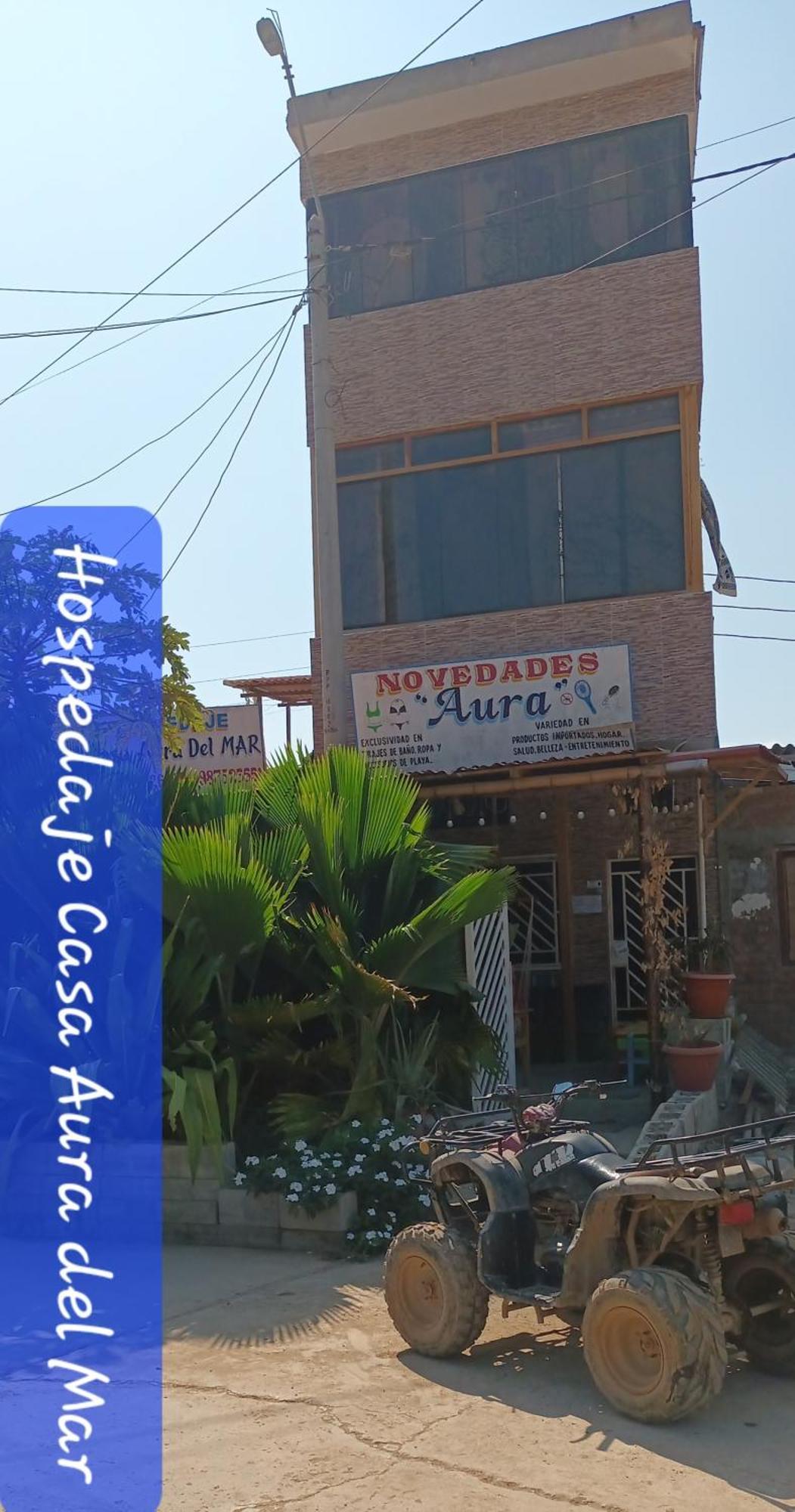 Casa Aura Del Mar Hotel Máncora Eksteriør billede